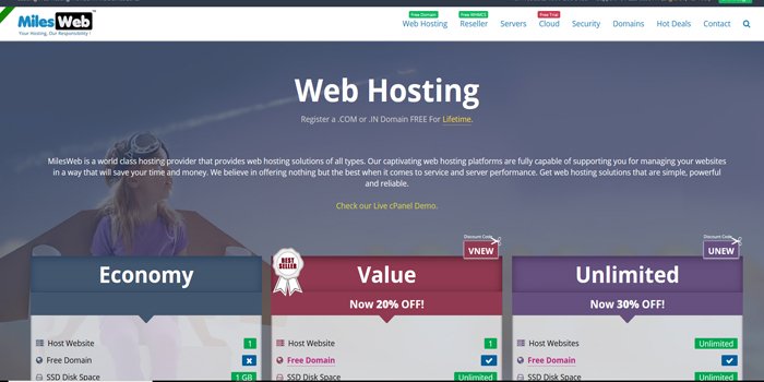 Miles Web Hosting